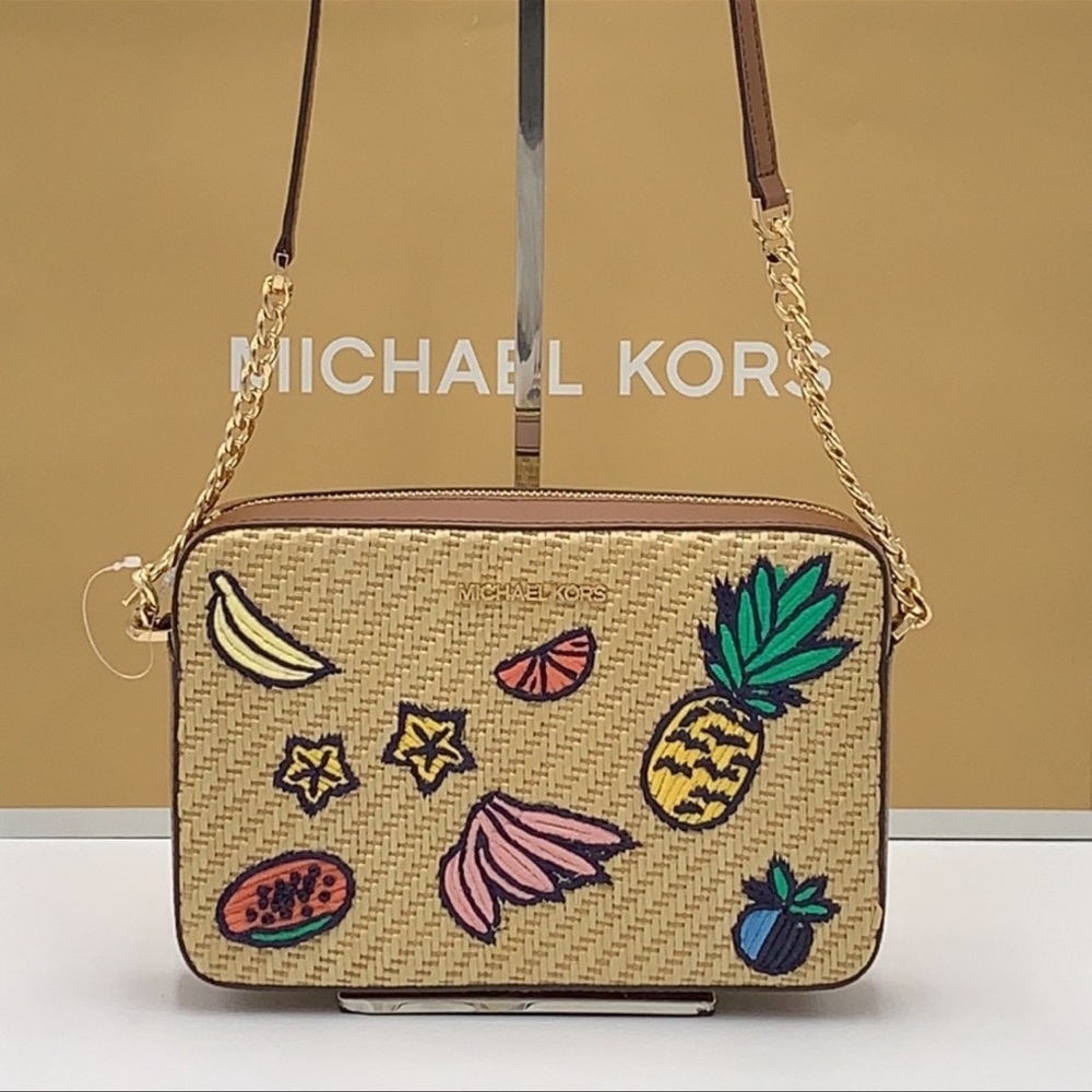 MICHAEL KORS ISLAND ESCAPE JSI LG EW CROSSBODY